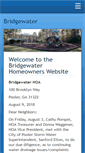 Mobile Screenshot of bridgewaterpoolerhoa.org